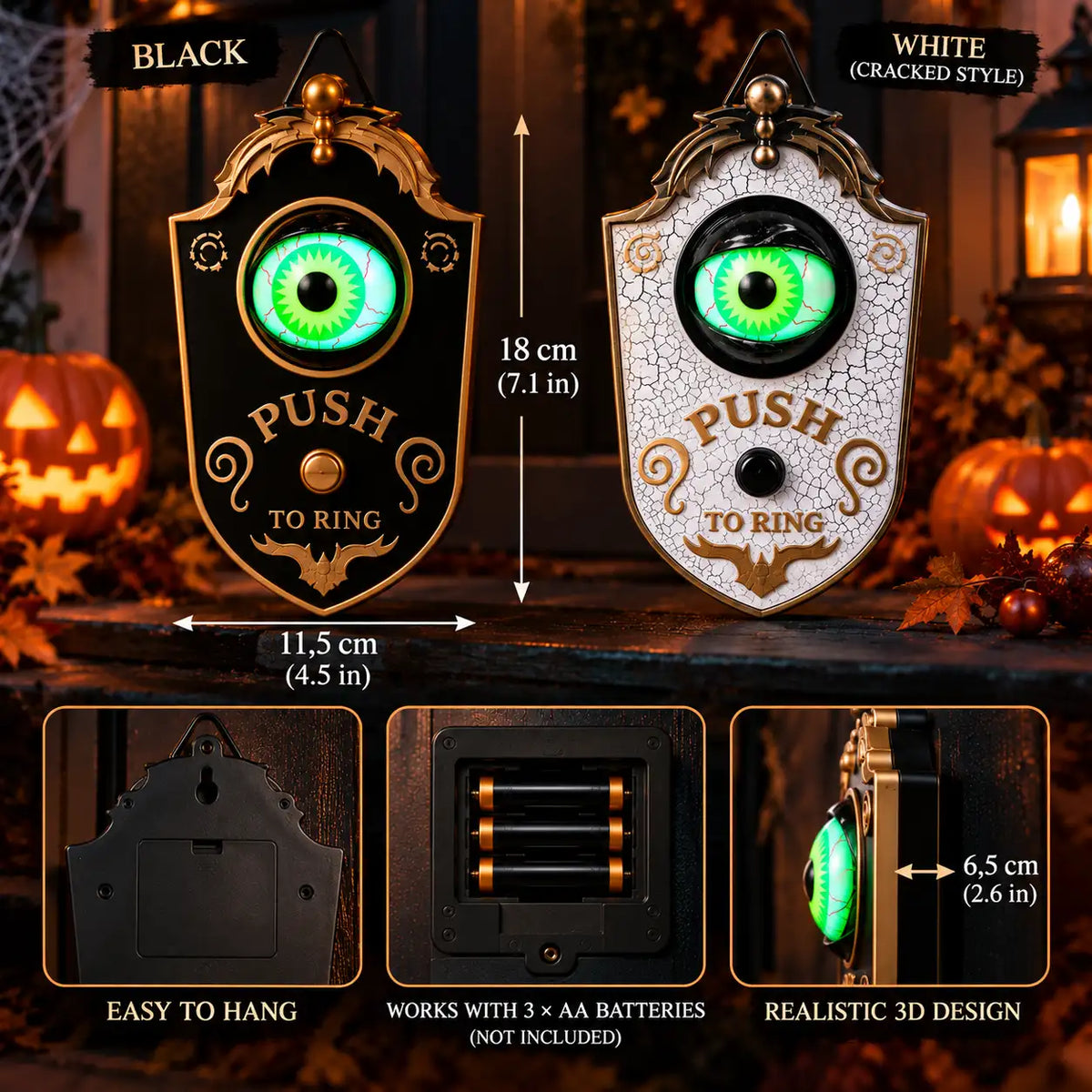 Cursed Eye™ — Hanging Halloween Prop