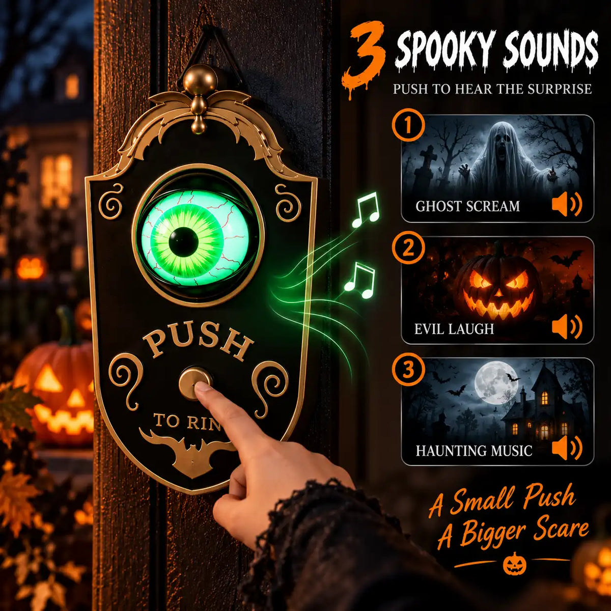 Cursed Eye™ — Hanging Halloween Prop