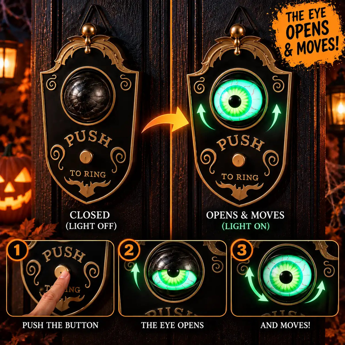 Cursed Eye™ — Hanging Halloween Prop